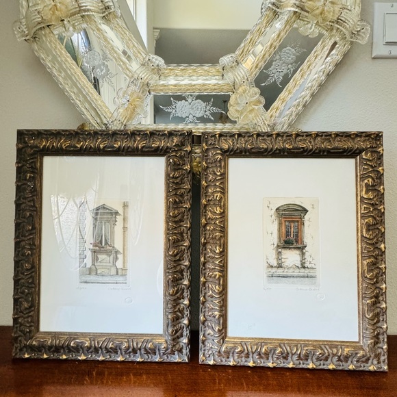 Italy ITALIAN CITYSCAPE Doorstep Original Cristina Gervasi Signed Limited Print - Picture 4 of 7